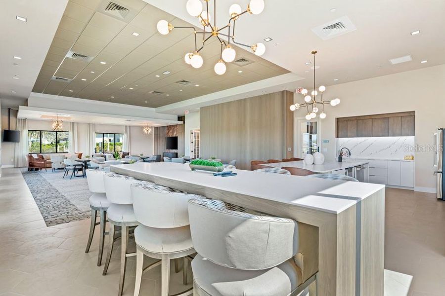Furnished interior view inside a new home in Esplanade at Azario Lakewood Ranch, Bradenton (Image 18).