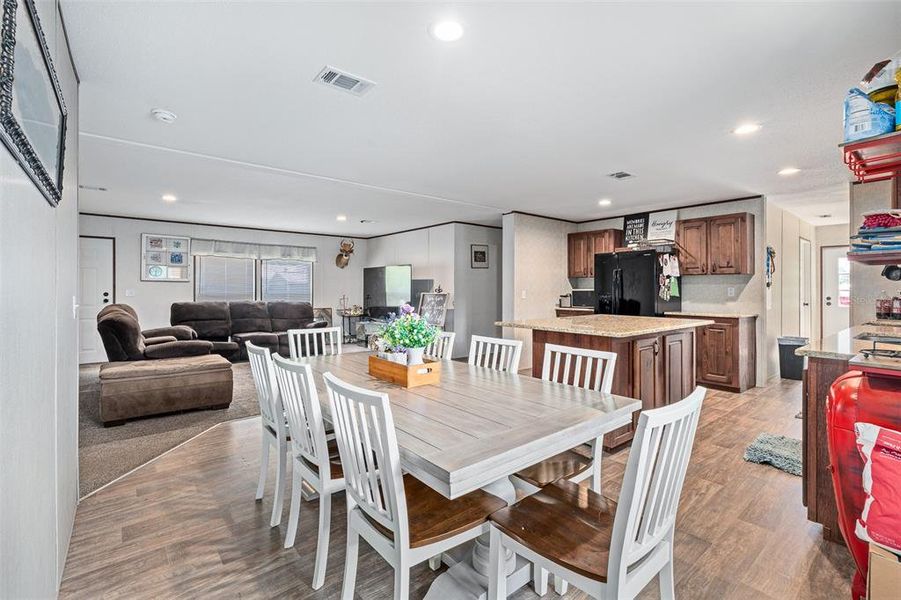 Furnished interior view inside a new home in , Deland (Image 16).