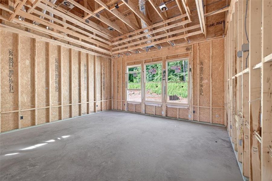 In-progress construction of a new home in , Statham, GA (Image 14).