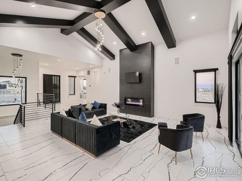 Furnished interior view inside a new home in , Brighton (Image 9).