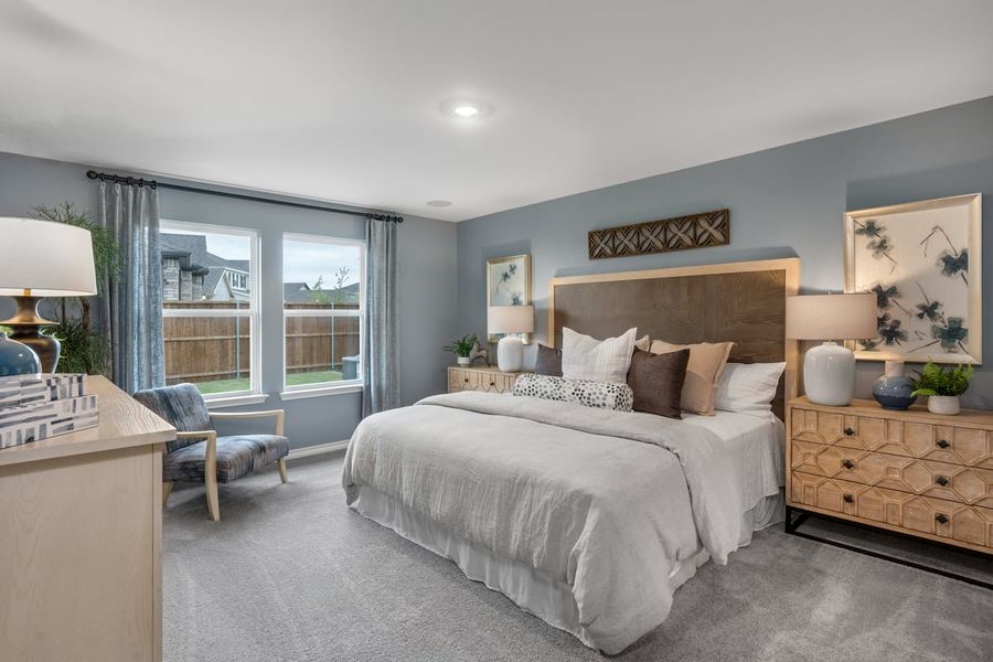 Representative furnished interior of a home built from the 1753 Modeled by KB Home in Princeton Estates II, Princeton (Image 9).