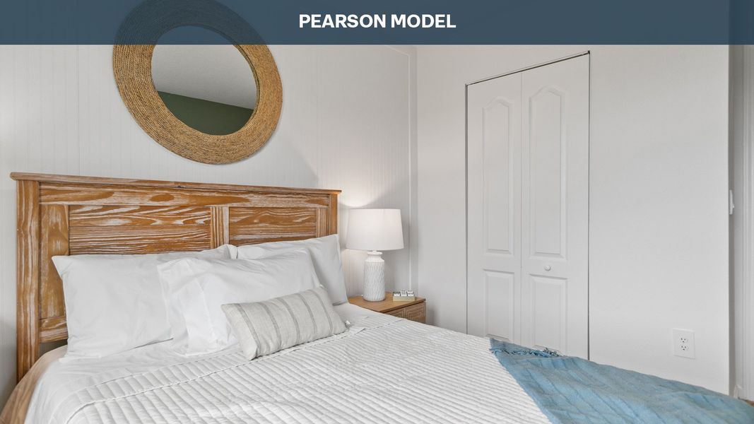 Representative furnished interior of a home built from the PEARSON by D.R. Horton in Bridle Creek Townhomes, Jacksonville (Image 22).