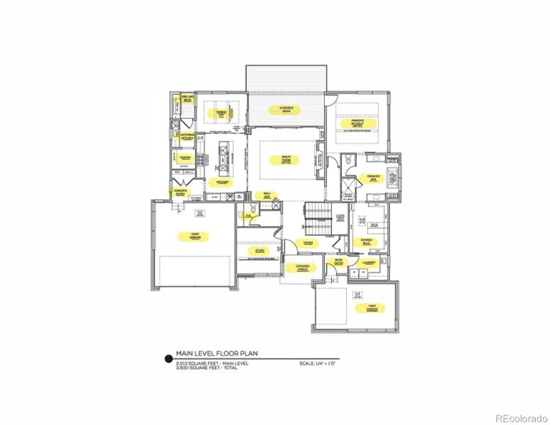 2D floor plan layout of this home in , Parker, CO (Image 3). 2D floor plan layout of this home in , Parker, CO (Image 3).