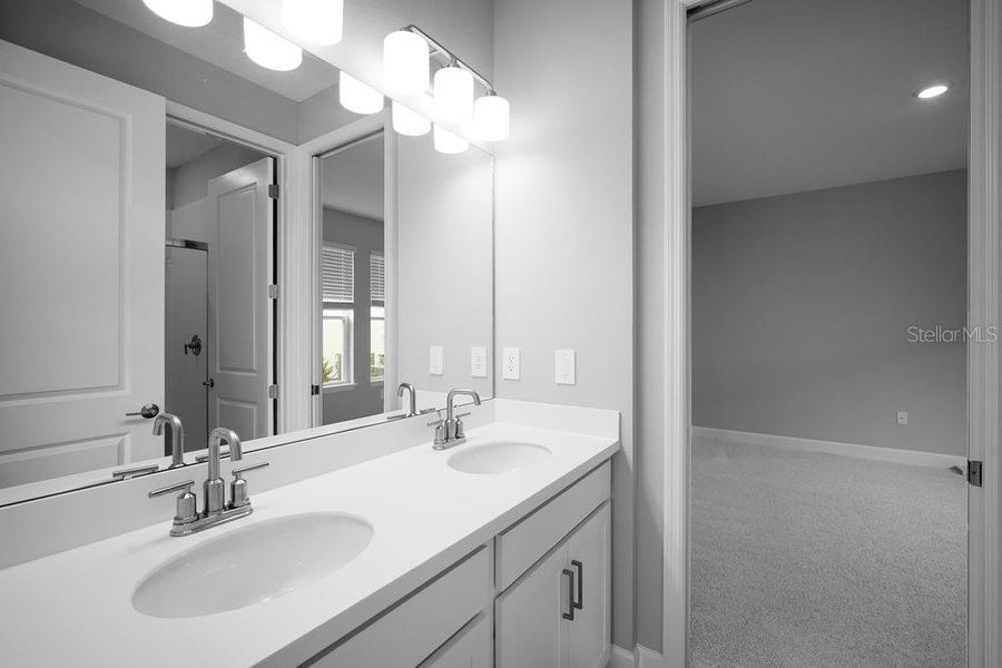 Furnished interior view inside a new home in Timber Ridge, Plant City (Image 8).