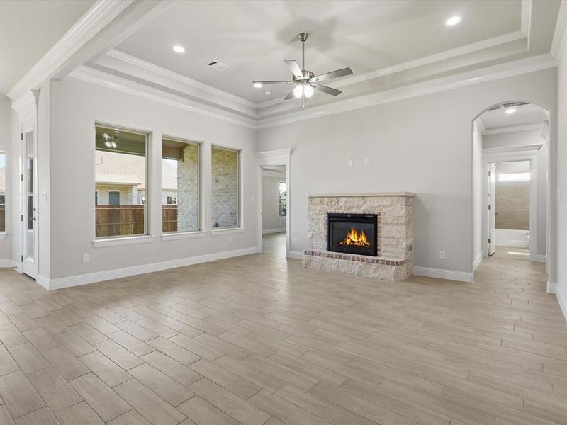 Spacious, unfurnished interior of a new home in , Springtown (Image 34). Spacious, unfurnished interior of a new home in , Springtown (Image 34).