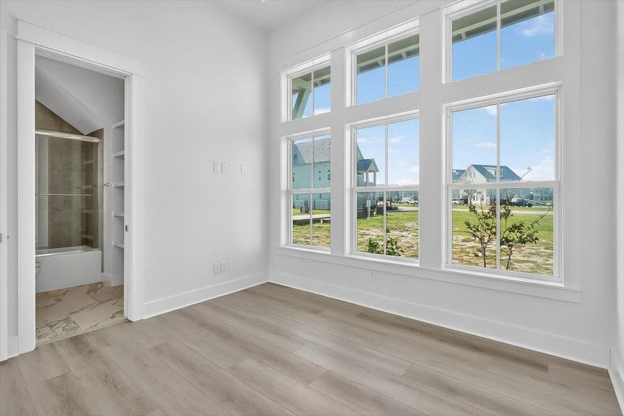 Spacious, unfurnished interior of a new home in , Port Aransas (Image 37). Spacious, unfurnished interior of a new home in , Port Aransas (Image 37).