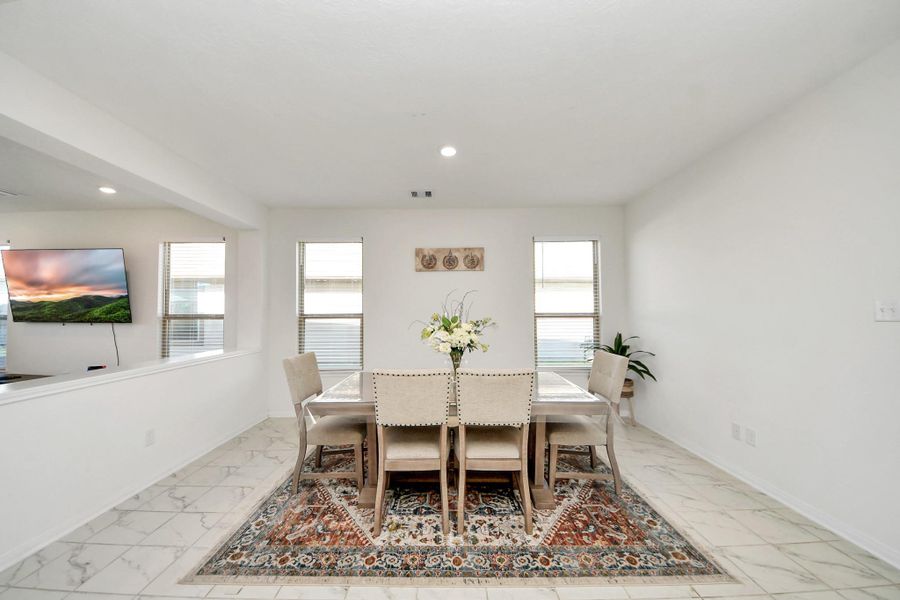 Furnished interior view inside a new home in Olympia Falls, Fresno (Image 8).