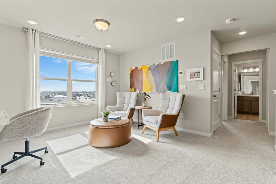 Representative furnished interior of a home built from the Ash by View Homes in The Trails at Aspen Ridge-2, Colorado Springs (Image 27). Representative furnished interior of a home built from the Ash by View Homes in The Trails at Aspen Ridge-2, Colorado Springs (Image 27).