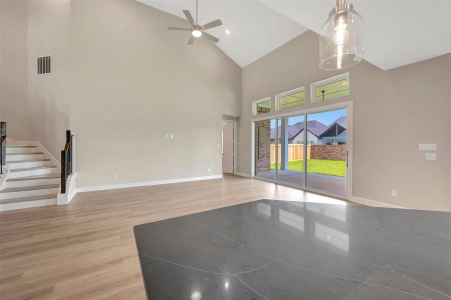 Spacious, unfurnished interior of a new home in Dunham Pointe - Parkview Collection, Cypress (Image 12). Spacious, unfurnished interior of a new home in Dunham Pointe - Parkview Collection, Cypress (Image 12).