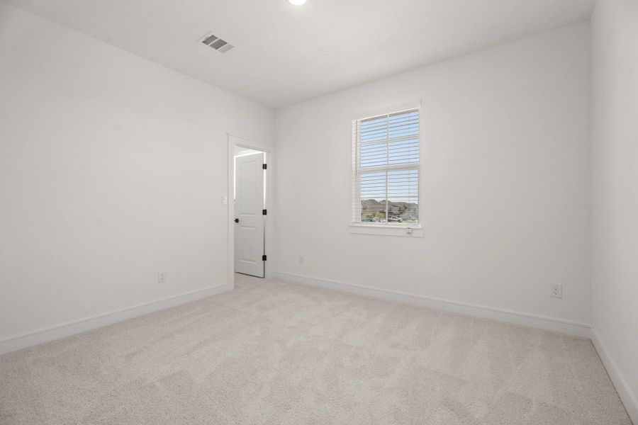 Spacious secondary bedrooms! Spacious secondary bedrooms!