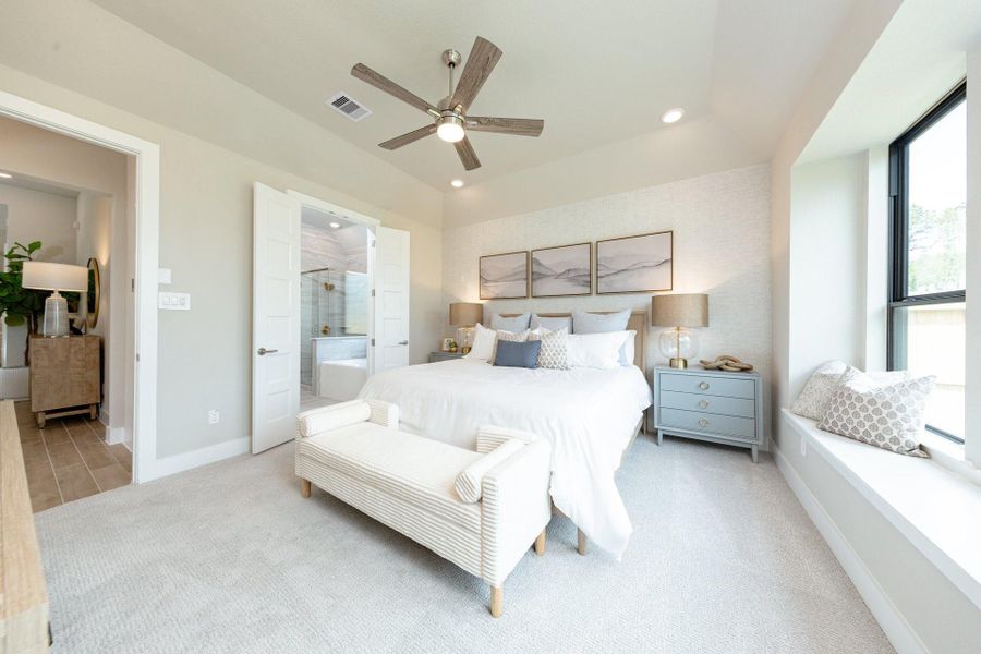 Furnished interior view inside a new home in Arabella on the Prairie, Richmond (Image 4).