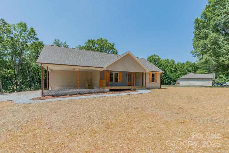 Exterior details and patio area of a home in , Linwood (Image 27). Exterior details and patio area of a home in , Linwood (Image 27).