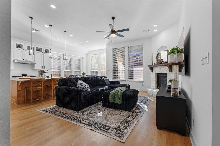 Furnished interior view inside a new home in Gateway Village - The Reserve, Denison (Image 12).