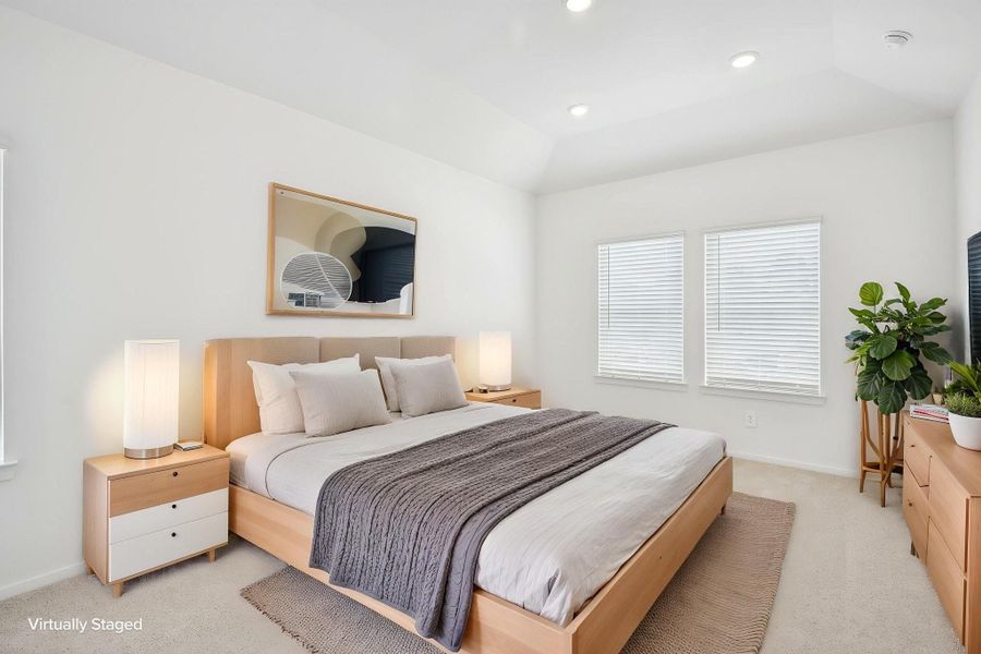 Furnished interior view inside a new home in Kemah Crossing - City Series, Kemah (Image 5).