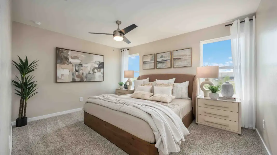 Furnished interior view inside a new home in Palmi, Houston (Image 6).
