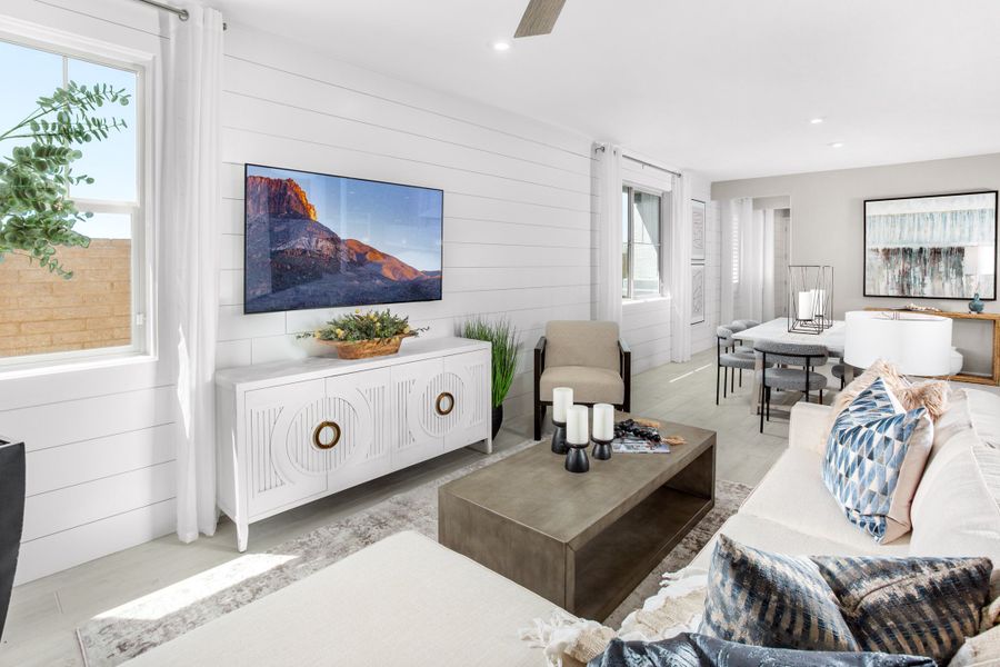 Furnished interior view inside a new home in Highpointe at Northpointe, Peoria (Image 5).