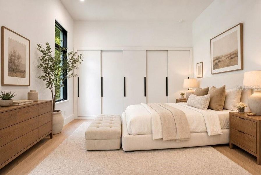 Furnished interior view inside a new home in , Windermere (Image 44).