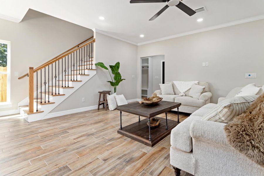 Furnished interior view inside a new home in , Port Neches (Image 13).