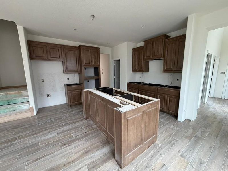 In-progress construction of a new home in Waterford Park, Weatherford, TX (Image 8).