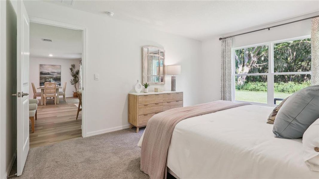 Furnished interior view inside a new home in Silver Springs Shores Spot Lots, Ocala (Image 6).