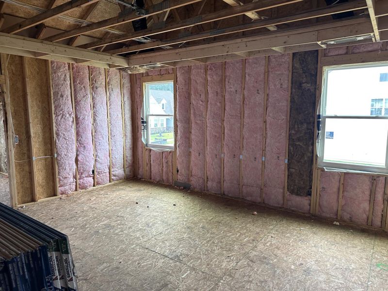 In-progress construction of a new home in The Enclave at Laurelbrook, Sherrills Ford, NC (Image 7).