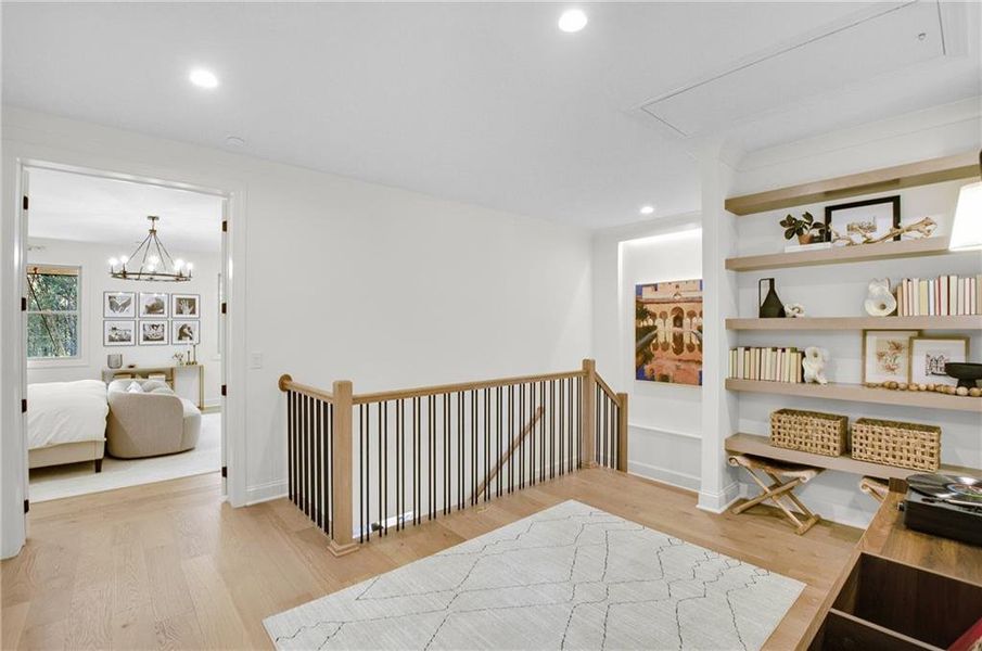 Furnished interior view inside a new home in Laurel View, Suwanee (Image 18). Furnished interior view inside a new home in Laurel View, Suwanee (Image 18).