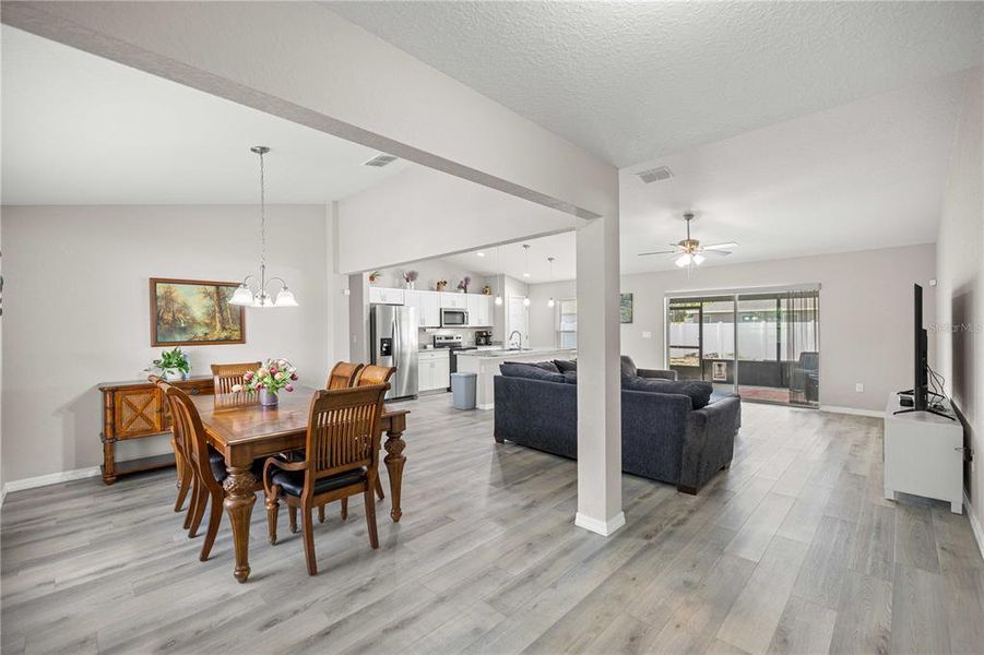 Furnished interior view inside a new home in , Ocala (Image 18).