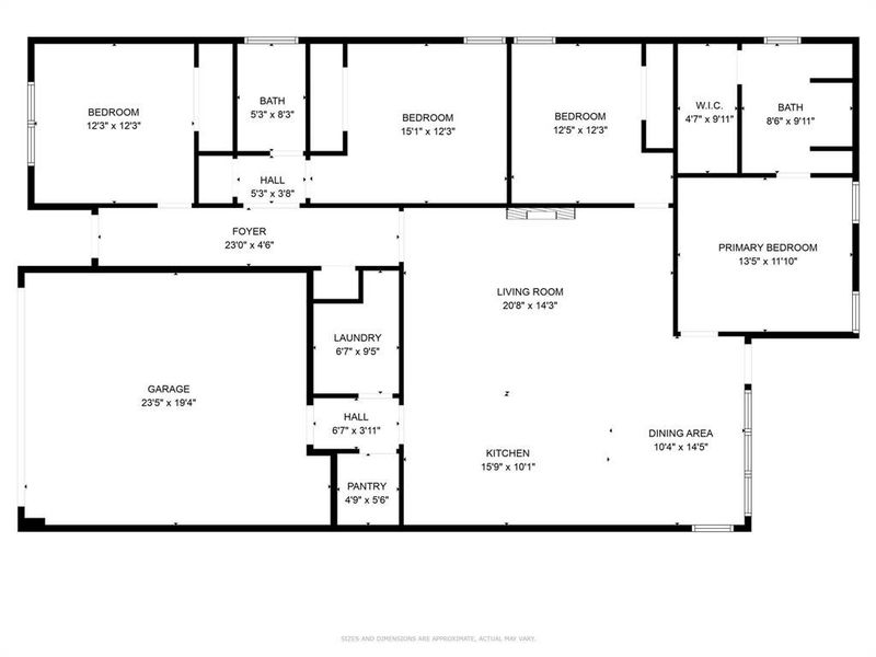 View of layout