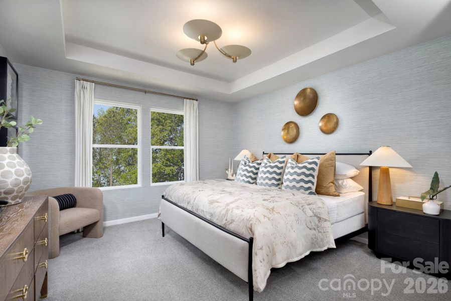 Furnished interior view inside a new home in Arbor Chase, Clover (Image 10).