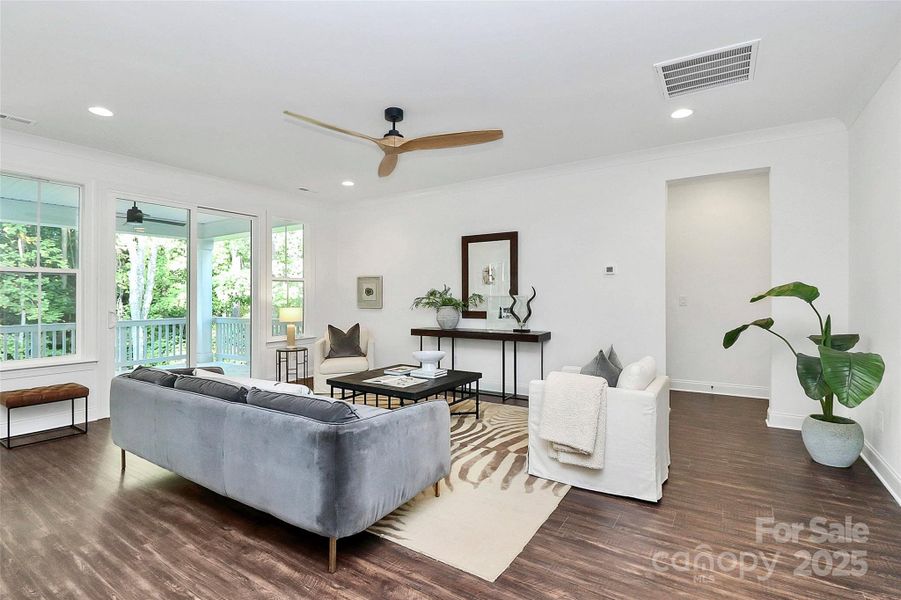 Furnished interior view inside a new home in Harbor Oaks, Denver (Image 5).