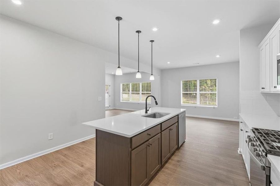 Furnished interior view inside a new home in Meadow Pines, Dallas (Image 7).