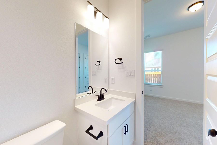 Furnished interior view inside a new home in Heritage, Dripping Springs (Image 7). Furnished interior view inside a new home in Heritage, Dripping Springs (Image 7).
