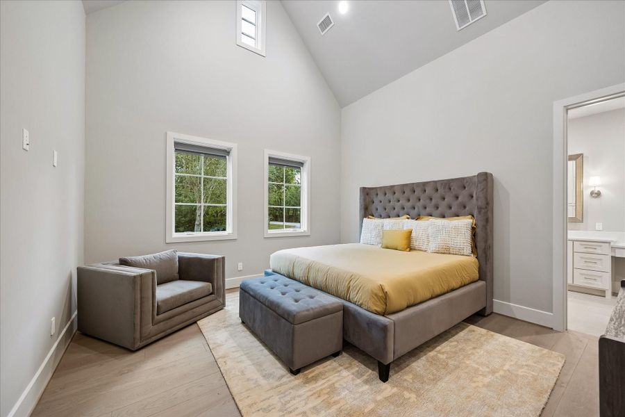 Furnished interior view inside a new home in , Houston (Image 27).