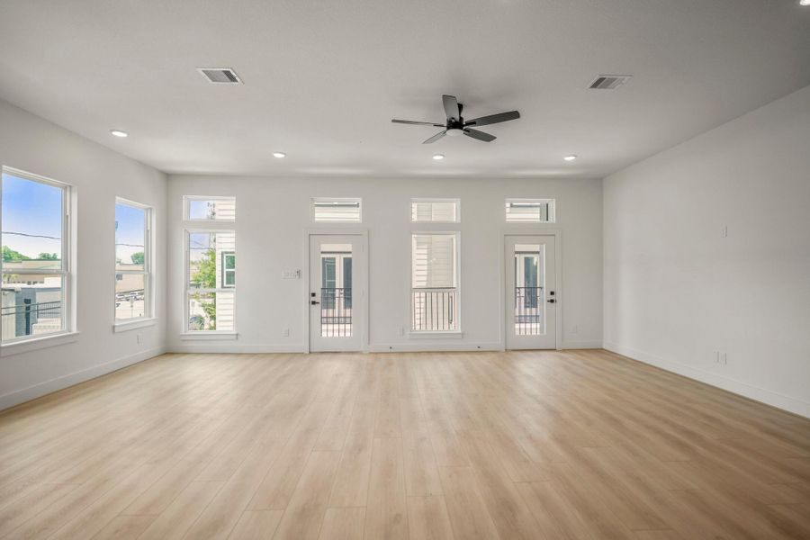 Spacious, unfurnished interior of a new home in , Houston (Image 21). Spacious, unfurnished interior of a new home in , Houston (Image 21).