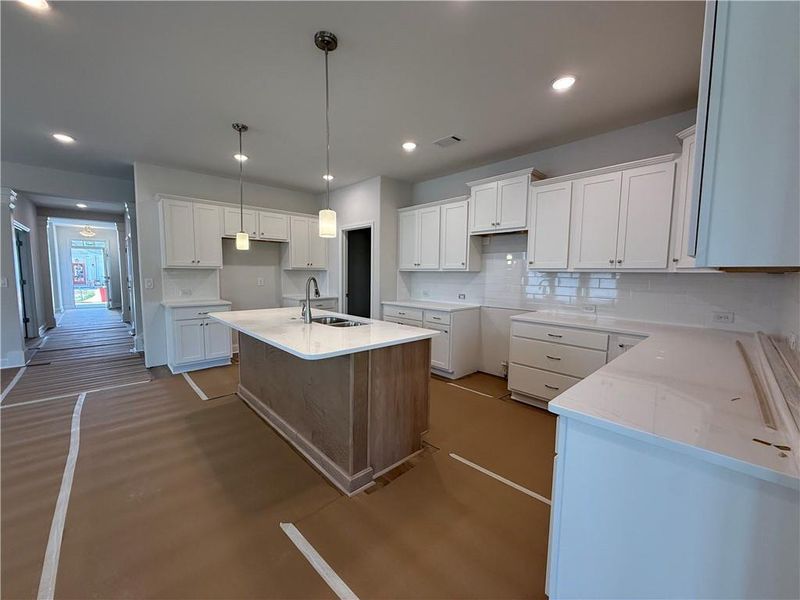 In-progress construction of a new home in Echols Farm, Hiram, GA (Image 36).