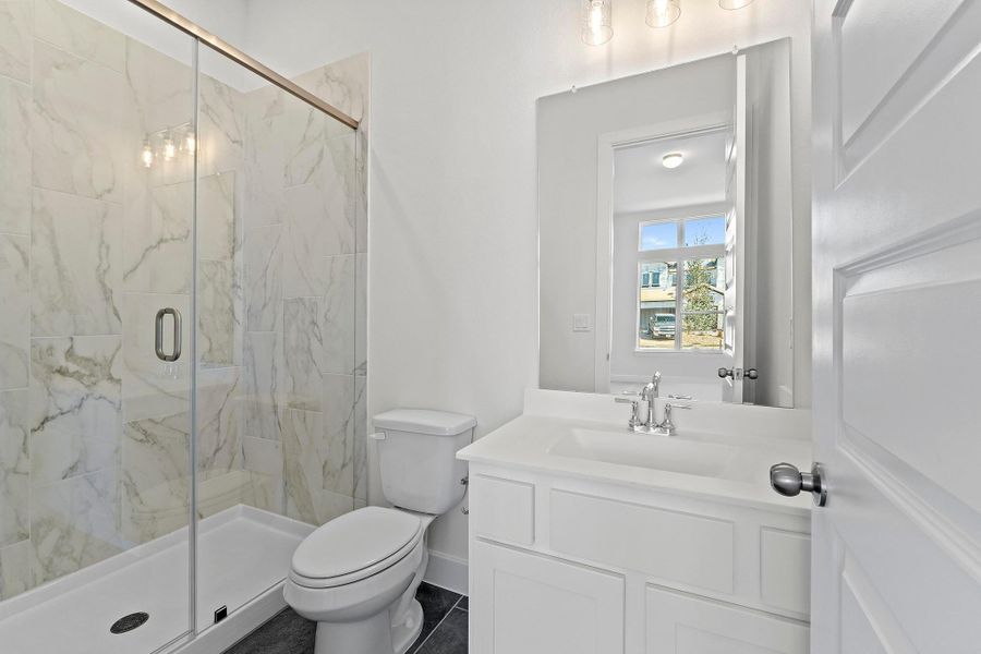 Furnished interior view inside a new home in Lariat, Liberty Hill (Image 14).