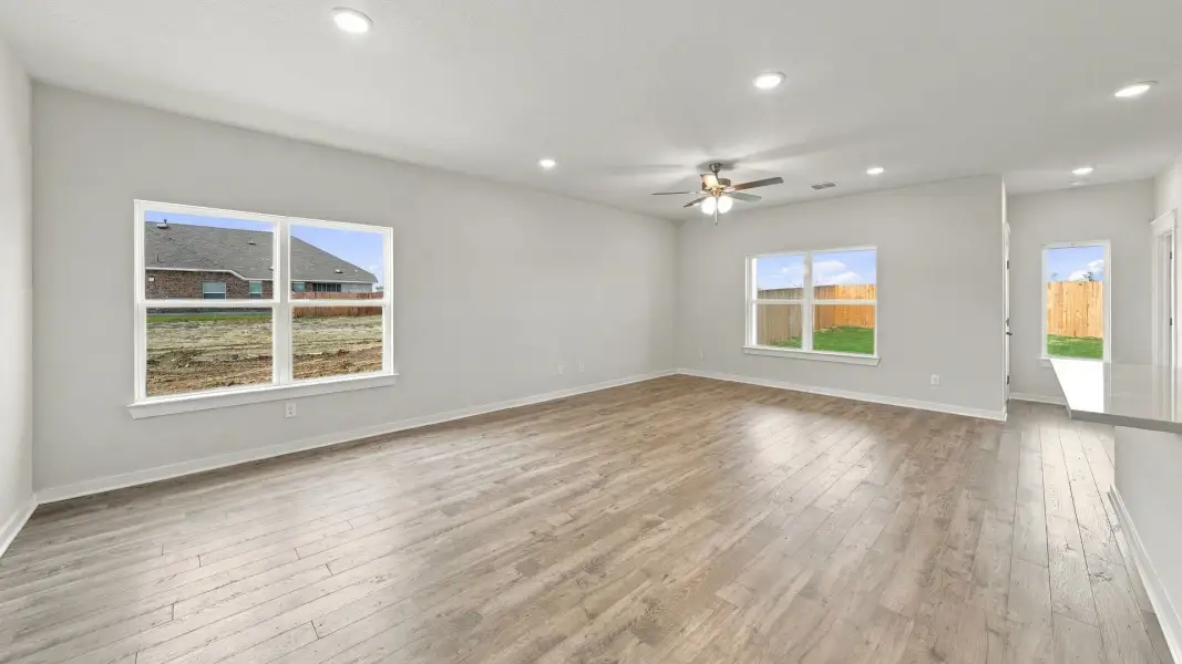 Furnished interior view inside a new home in Carillon, Manor (Image 26).