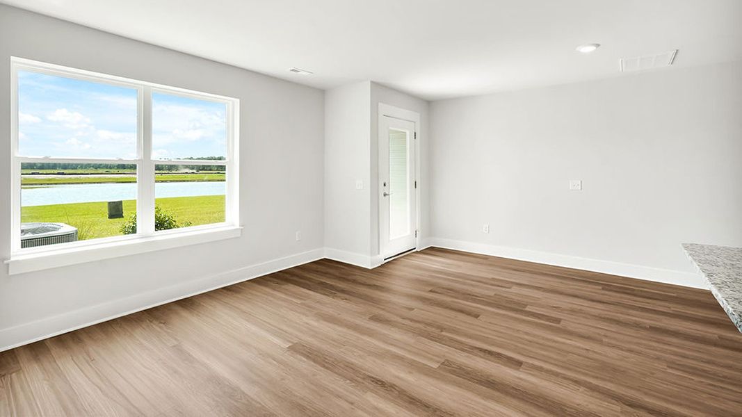Spacious, unfurnished interior of a new home in The Landing at Sidbury Station, Castle Hayne (Image 20). Spacious, unfurnished interior of a new home in The Landing at Sidbury Station, Castle Hayne (Image 20).