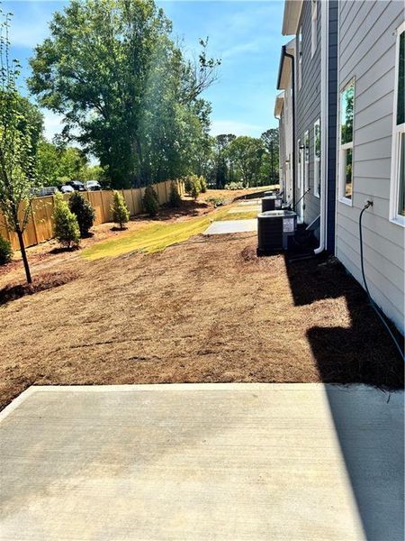 Exterior details and patio area of a home in , Canton (Image 4).