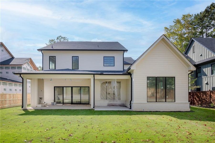 Exterior details and patio area of a home in , Alpharetta (Image 10).