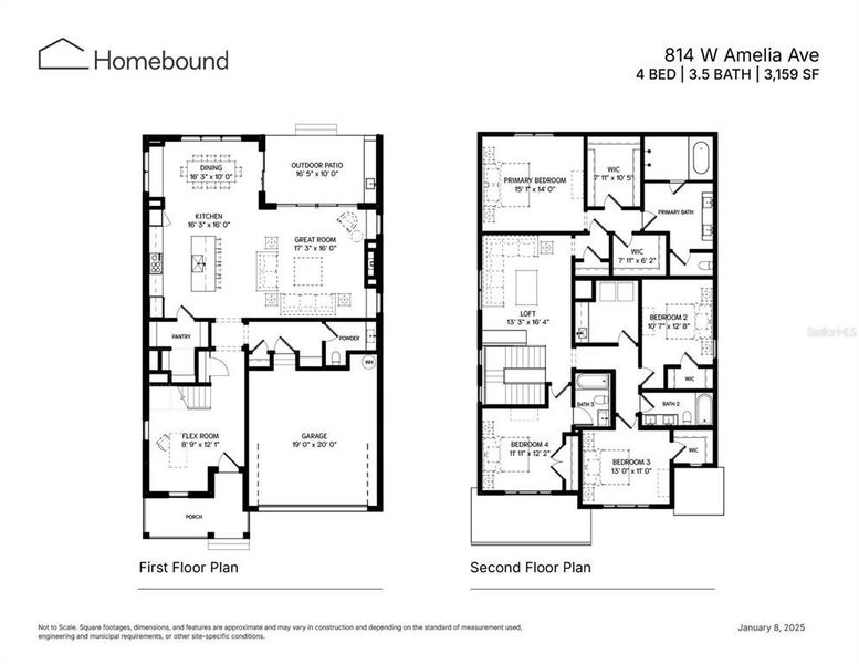 2D floor plan layout of this home in , Tampa, FL (Image 5). 2D floor plan layout of this home in , Tampa, FL (Image 5).