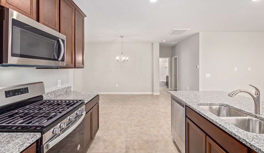Furnished interior view inside a new home in Sycamore Vista, Vail (Image 13).