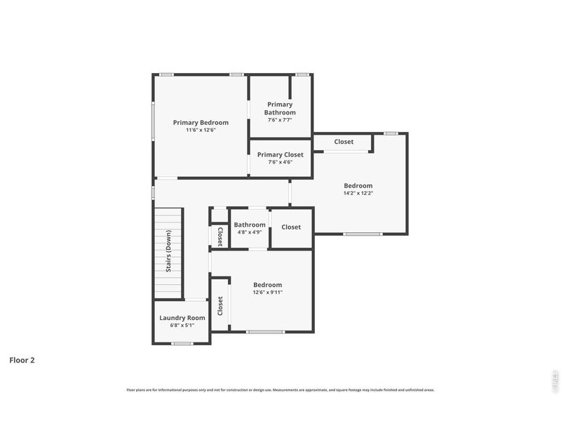 2D floor plan layout of this home in , Loveland, CO (Image 5). 2D floor plan layout of this home in , Loveland, CO (Image 5).