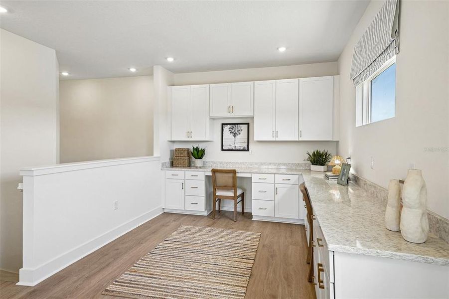 Furnished interior view inside a new home in Northlake at Ovation, Winter Garden (Image 26).