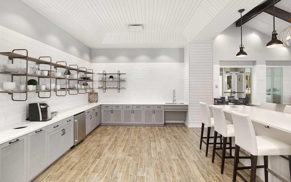 Furnished interior view inside a new home in , Summerville (Image 13).