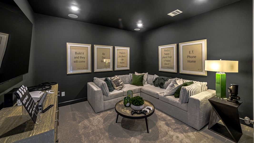 Furnished interior view inside a new home in Avalon at Cypress, Cypress (Image 26).