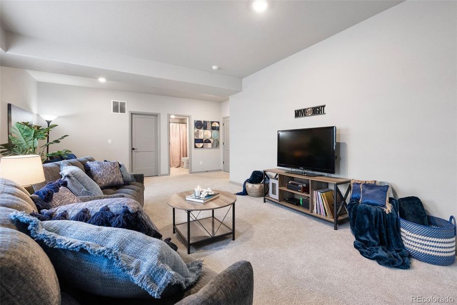 Inviting, comfortable space for your favorite activities.