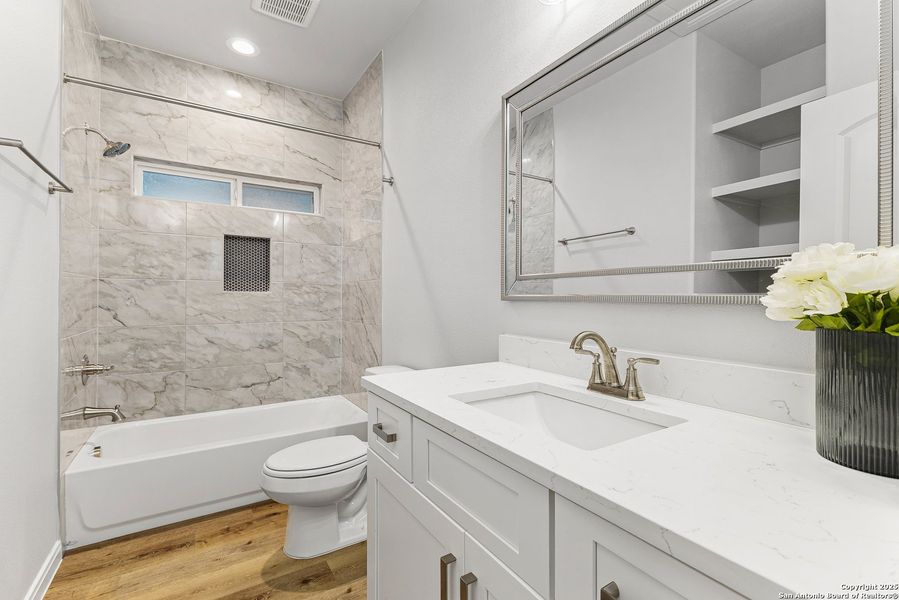 Furnished interior view inside a new home in , San Antonio (Image 19).