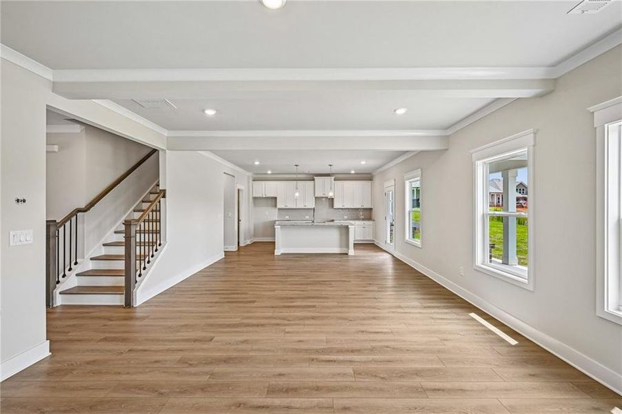 Spacious, unfurnished interior of a new home in Fowler Farms, Auburn (Image 55).