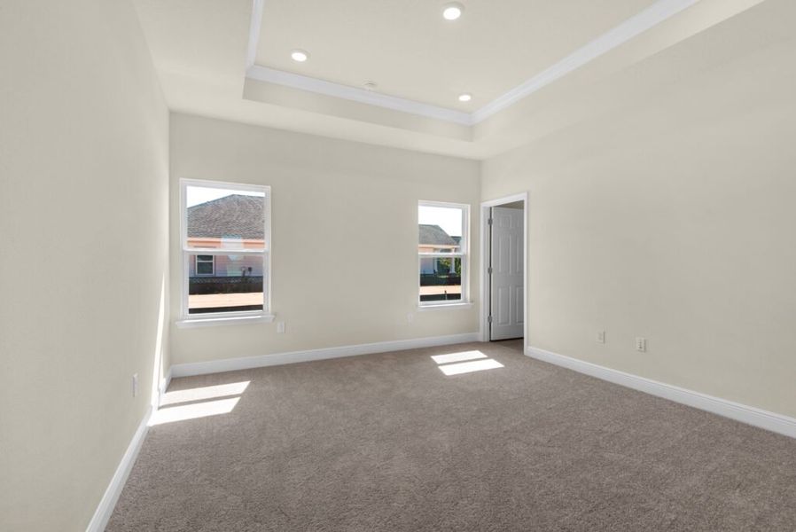 Representative unfurnished interior of a home built from the Panama by Holiday Builders in Yellow River Ranch, Milton (Image 10). Representative unfurnished interior of a home built from the Panama by Holiday Builders in Yellow River Ranch, Milton (Image 10).
